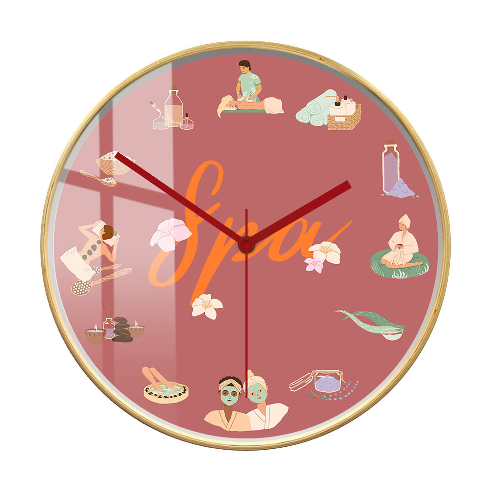 Orologio da Parete Silenzioso  - Spa Wellness Center recensione e prezzo